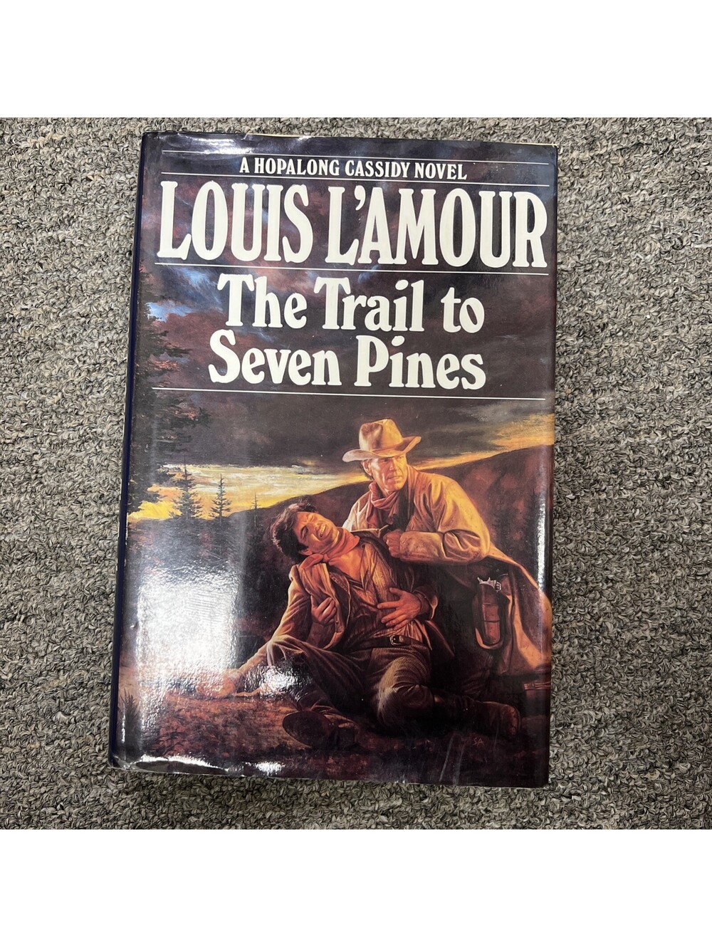 Trail to Seven Pines : A Novel by Louis L'Amour (1993, Mass Market)